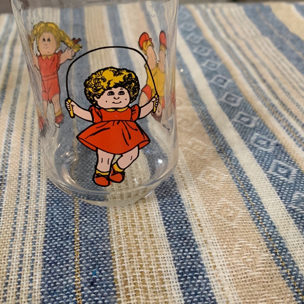 Vintage 1984 Cabbage Patch‎ Glass - Picture 2 of 5